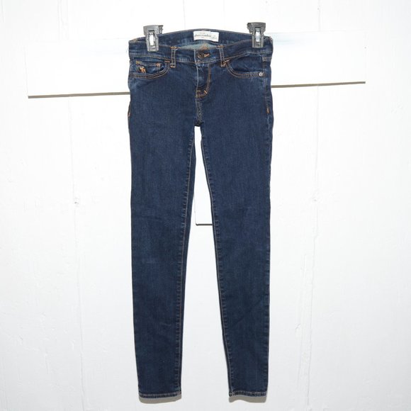 Abercrombie skinny girls jeans size 14 - Picture 1 of 3